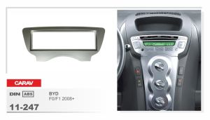 Consola para BYD F0/F1 2008-2016 marca CARAV modelo 11-247 (1DIN)
