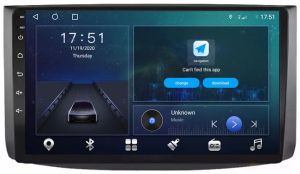 Autoradio para CHEVROLET AVEO años 2006-12, Pantalla QLED de 9" Procesador 8 Nucleos (64+4), Android 12 con Carplay inalambrico + procesador de audio DSP-GPS-BT-USB-WIFI-Chip4G (EN STOCK) OCTA64 SERIES