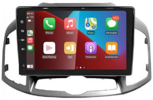 Autoradio para CHEVROLET CAPTIVA años 2011-16, Procesador 4 Nucleos (64+2) Android 13 - Pantalla 10" con CARPLAY y ANDROID AUTO Inalambrico + WIFI-GPS-BT (EN STOCK) QUAD64+2RAM-KBT SERIES