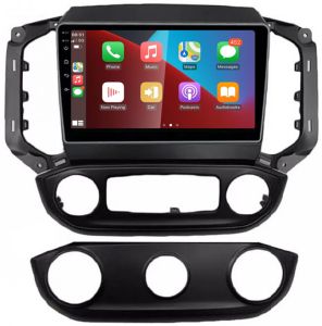 Autoradio para CHEVROLET COLORADO años del 2018-23, Procesador 4 Nucleos (64+2) Android 13 - Pantalla 9" con CARPLAY y ANDROID AUTO Inalambrico + WIFI-GPS-BT (EN STOCK) QUAD64+2RAM-KBT SERIES