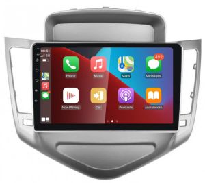 Autoradio para CHEVROLET CRUZE años 2008-13, Procesador 4 Nucleos (64+2) Android 13 - Pantalla 9" con CARPLAY y ANDROID AUTO Inalambrico + WIFI-GPS-BT (EN STOCK) QUAD64+2RAM-KBT SERIES
