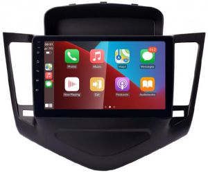 Autoradio para CHEVROLET CRUZE años 2008-13, Procesador 4 Nucleos (64+2) Android 13 - Pantalla 9" con CARPLAY y ANDROID AUTO Inalambrico + WIFI-GPS-BT (EN STOCK) QUAD64+2RAM-KBT SERIES