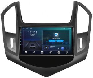 Autoradio para CHEVROLET CRUZE años 2013-17, Pantalla QLED de 9" Procesador 8 Nucleos (64+4), Android 12 con Carplay inalambrico + procesador de audio DSP-GPS-BT-USB-WIFI-Chip4G (EN STOCK) OCTA64 SERIES