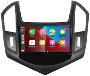 Autoradio para CHEVROLET CRUZE años 2013-17, Procesador 4 Nucleos (64+2) Android 13 - Pantalla 9" con CARPLAY y ANDROID AUTO Inalambrico + WIFI-GPS-BT (EN STOCK) QUAD64+2RAM-KBT SERIES