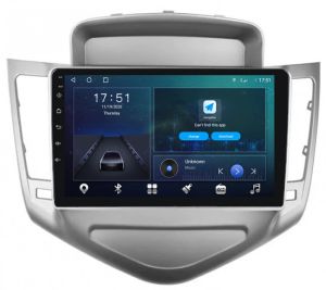 Autoradio para CHEVROLET CRUZE años 2008-13, Pantalla QLED de 9" Procesador 8 Nucleos (64+4), Android 12 con Carplay inalambrico + procesador de audio DSP-GPS-BT-USB-WIFI-Chip4G (EN STOCK) OCTA64 SERIES