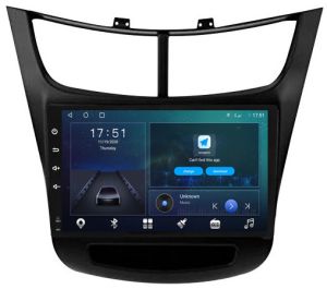 Autoradio para CHEVROLET SAIL años 2014-18, Pantalla QLED de 9" Procesador 8 Nucleos (64+4), Android 12 con Carplay inalambrico + procesador de audio DSP-GPS-BT-USB-WIFI-Chip4G (EN STOCK) OCTA64 SERIES