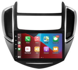 Autoradio para CHEVROLET TRACKER años 2012-16, Procesador 4 Nucleos (64+2) Android 13 - Pantalla 9" con CARPLAY y ANDROID AUTO Inalambrico + WIFI-GPS-BT (EN STOCK) QUAD64+2RAM-KBT SERIES