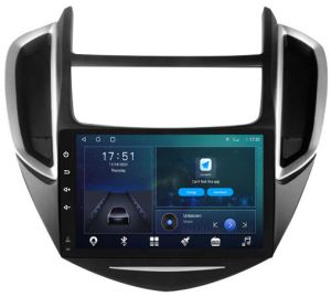 Autoradio para CHEVROLET TRACKER años 2012-16, Pantalla QLED de 9" Procesador 8 Nucleos (64+4), Android 12 con Carplay inalambrico + procesador de audio DSP-GPS-BT-USB-WIFI-Chip4G (EN STOCK) OCTA64 SERIES