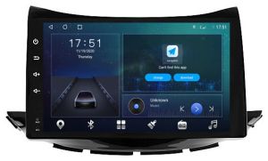 Autoradio para CHEVROLET TRACKER años 2017-20, Pantalla QLED de 9" Procesador 8 Nucleos (64+4), Android 12 con Carplay inalambrico + procesador de audio DSP-GPS-BT-USB-WIFI-Chip4G (EN STOCK) OCTA64 SERIES