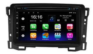 Autoradio universal ANDROID 10 Pantalla 7" + consola adaptadora para CHEVROLET SAIL 2009-13, Procesador 4 Nucleos (32+2) con WIFI-GPS-BT-USB + Camara Retro (EN STOCK)