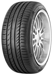 Llanta marca CONTINENTAL  modelo CONTISPORT CONTACT 5  (91W) TL (MO)  medida 225/45 R17