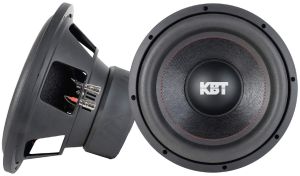 Subwoofer de 10" marca KBT modelo COR-104D (600 RMS) Doble Bobina