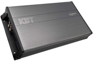 Amplificador de 1 canal marca KBT modelo D1-2500MD (800 RMS @ 1 OHM)