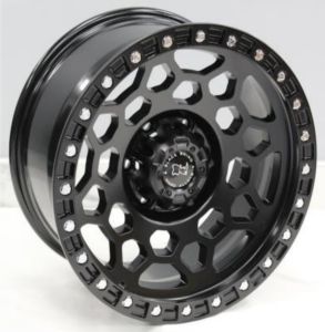 Juego de aros VARELOX Wheels  modelo D1010  matt black - 17"x8.5" - 6x139.7 - rép. Black Rhino