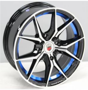 Juego de aros marca VARELOX Wheels  modelo D639  b4-nl/tu - 15"x7.0" - 4x100 (8h)