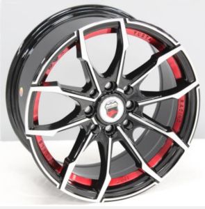 Juego de aros marca VARELOX Wheels  modelo D669  b4-nl/tr - 15"x7.0" - 4x100 (8h)