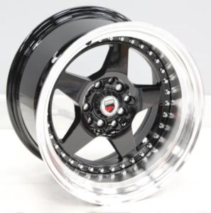 Juego de aros VARELOX Wheels  modelo D903  black - 15"x9.0" - 5x114.3 (10h)