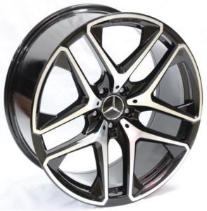 Juego de aros VARELOX Wheels  modelo DA021  black - 20"x9.5" - 5x112