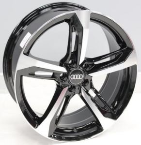 Juego de aros VARELOX Wheels  modelo DIM014 black m-f - 19"x8.5" - 5x112 - compat. AUDI