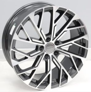 Juego de aros VARELOX Wheels  modelo DIM5086  gun grey m-f - 19"x8.5" - 5x112 - compat. AUDI