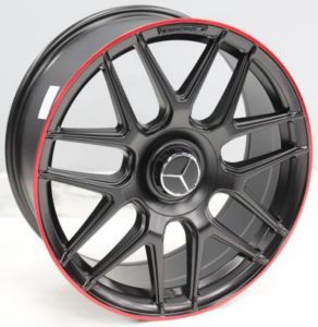 Juego de aros VARELOX Wheels  modelo DIM7001  mb+red line - 19"x8.5" - 5x112 - compat. M. BENZ