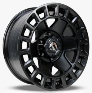 Juego de aros VARELOX Wheels  modelo DX125  matt black - 17"x9.0" - 6x139.7