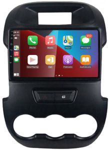 Autoradio para FORD RANGER años 2011-14, Procesador 4 Nucleos (64+2) Android 13 - Pantalla 9" con CARPLAY y ANDROID AUTO Inalambrico + WIFI-GPS-BT (EN STOCK) QUAD64+2RAM-KBT SERIES