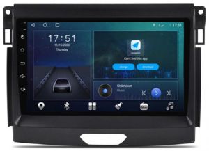 Autoradio para FORD RANGER años 2015-22, Pantalla QLED de 9" Procesador 8 Nucleos (64+4), Android 12 con Carplay+DSP-GPS-BT-USB-WIFI-Camara Retro (EN STOCK) OCTA64 SERIES