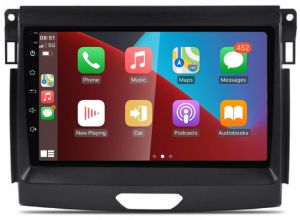 Autoradio para FORD RANGER años 2015-22, Procesador 4 Nucleos (64+2) Android 13 - Pantalla 9" con CARPLAY y ANDROID AUTO Inalambrico + WIFI-GPS-BT (EN STOCK) QUAD64+2RAM-KBT SERIES