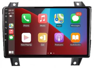 Autoradio para GREAT WALL modelo POER LUX PLUS años del 2019-22, Procesador 4 Nucleos (64+2) Android 13 - Pantalla 9" con CARPLAY y ANDROID AUTO Inalambrico + WIFI-GPS-BT (EN STOCK) QUAD64+2RAM-KBT SERIES