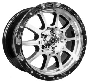Juego de aros PDW Wheels  modelo H120  gbm - 17"x9.0" - 5x114.3