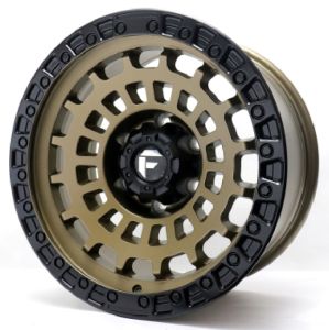 Juego de aros ZH Wheels  modelo H656  matt bronze + mbl - 17"x9.0" - 6x139.7