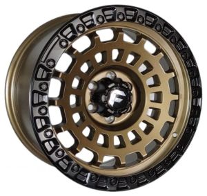 Juego de aros PDW Wheels  modelo H656  matte bronze - 17"x9.0" - 6x114.3