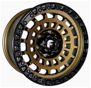 Juego de aros PDW Wheels  modelo H656  matte bronze - 18"x9.0" - 6x139.7