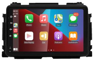 Autoradio para HONDA para el modelo HRV años del 2014-21, Procesador 4 Nucleos (64+2) Android 13 - Pantalla 9" con CARPLAY y ANDROID AUTO Inalambrico + WIFI-GPS-BT (EN STOCK) QUAD64+2RAM-KBT SERIES