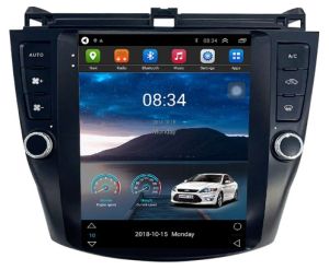 Autoradio Homologado Tesla HONDA ACCORD años del 2003-08 Procesador 8 Nucleos (64+4) Android 11 - Pantalla 9.7" Tecnologia Ips con WIFI-GPS-BT-Procesador Audio DSP +Cam + Carplay inalambrico (Importación 7D) PREMIUM Series
