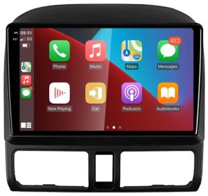Autoradio para HONDA CRV años 2001-06, Procesador 4 Nucleos (64+2) Android 13 - Pantalla 9" con CARPLAY y ANDROID AUTO Inalambrico + WIFI-GPS-BT (EN STOCK) QUAD64+2RAM-KBT SERIES
