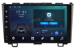 Autoradio para HONDA CRV años 2006-12, Pantalla QLED de 9" Procesador 8 Nucleos (64+4), Android 12 con Carplay+DSP-GPS-BT-USB-WIFI-Camara Retro (EN STOCK) OCTA64 SERIES