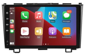 Autoradio para HONDA CRV años 2006-12, Procesador 4 Nucleos (64+2) Android 13 - Pantalla 9" con CARPLAY y ANDROID AUTO Inalambrico + WIFI-GPS-BT (EN STOCK) QUAD64+2RAM-KBT SERIES