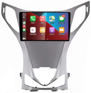 Autoradio para HYUNDAI AZERA años del 2011-17, Procesador 4 Nucleos (64+2) Android 13 - Pantalla 9" con CARPLAY y ANDROID AUTO Inalambrico + WIFI-GPS-BT (EN STOCK) QUAD64+2RAM-KBT SERIES