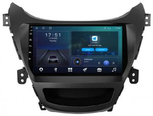 Autoradio para HYUNDAI ELANTRA años 2011-15, Pantalla QLED de 9" Procesador 8 Nucleos (64+4), Android 12 con Carplay inalambrico + procesador de audio DSP-GPS-BT-USB-WIFI-Chip4G (EN STOCK) OCTA64 SERIES