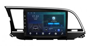 Autoradio para HYUNDAI ELANTRA años 2016-18, Pantalla QLED de 9" Procesador 8 Nucleos (64+4), Android 12 con Carplay inalambrico + procesador de audio DSP-GPS-BT-USB-WIFI-Chip4G (EN STOCK) OCTA64 SERIES
