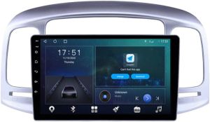 Autoradio para HYUNDAI ACCENT años del 2006-10, Pantalla QLED de 9" Procesador 8 Nucleos (64+4), Android 12 con Carplay inalambrico + procesador de audio DSP-GPS-BT-USB-WIFI-Chip4G (EN STOCK) OCTA64 SERIES