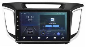 Autoradio para HYUNDAI CRETA años 2014-21, Pantalla QLED de 10" Procesador 8 Nucleos (64+4), Android 12 con Carplay inalambrico + procesador de audio DSP-GPS-BT-USB-WIFI-Chip4G (EN STOCK) OCTA64 SERIES