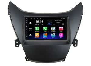 Autoradio universal ANDROID 10 Pantalla 7" + consola adaptadora para HYUNDAI ELANTRA 2011-2015, Procesador 4 Nucleos (32+2) con WIFI-GPS-BT-USB + Camara Retro (EN STOCK)