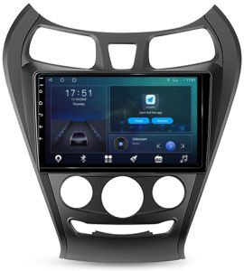 Autoradio para HYUNDAI EON años del 2012-19, Pantalla QLED de 9" Procesador 8 Nucleos (64+4), Android 12 con Carplay inalambrico + procesador de audio DSP-GPS-BT-USB-WIFI-Chip4G (EN STOCK) OCTA64 SERIES