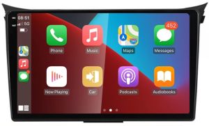 Autoradio para HYUNDAI I30 años 2011-17, Procesador 4 Nucleos (64+2) Android 13 - Pantalla 9" con CARPLAY y ANDROID AUTO Inalambrico + WIFI-GPS-BT (EN STOCK) QUAD64+2RAM-KBT SERIES