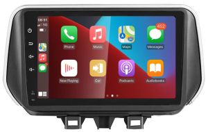 Autoradio para HYUNDAI SANTA FE años 2019-20, Procesador 4 Nucleos (64+2) Android 13 - Pantalla 10" con CARPLAY y ANDROID AUTO Inalambrico + WIFI-GPS-BT (EN STOCK) QUAD64+2RAM-KBT SERIES