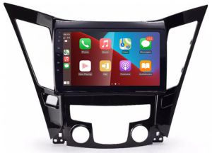 Autoradio para HYUNDAI modelo SONATA años del 2011-15, Procesador 4 Nucleos (64+2) Android 13 - Pantalla 9" con CARPLAY y ANDROID AUTO Inalambrico + WIFI-GPS-BT (EN STOCK) QUAD64+2RAM-KBT SERIES