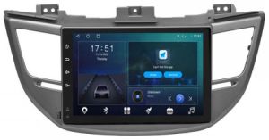 Autoradio para HYUNDAI TUCSON años 2016-18, Pantalla QLED de 9" Procesador 8 Nucleos (64+4), Android 12 con Carplay inalambrico + procesador de audio DSP-GPS-BT-USB-WIFI-Chip4G (EN STOCK) OCTA64 SERIES